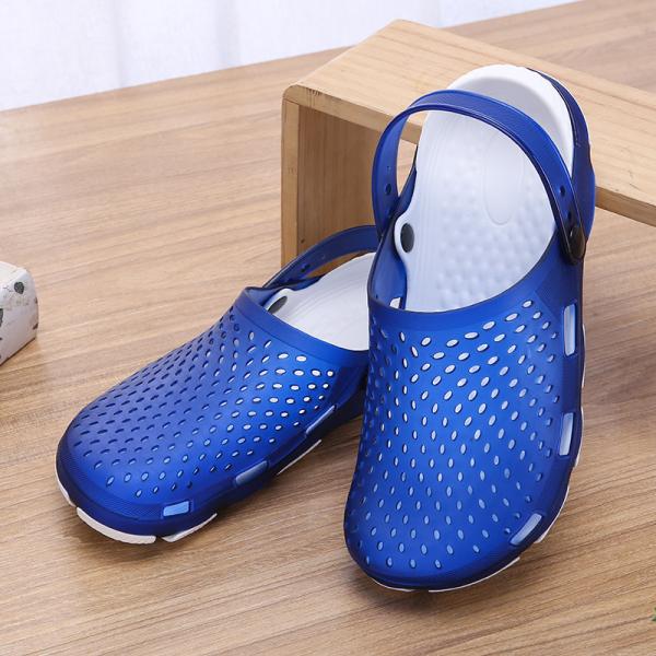 Wide Clogs Garden Shoes Quick Drying Eco Friendly PVC Outsole Material