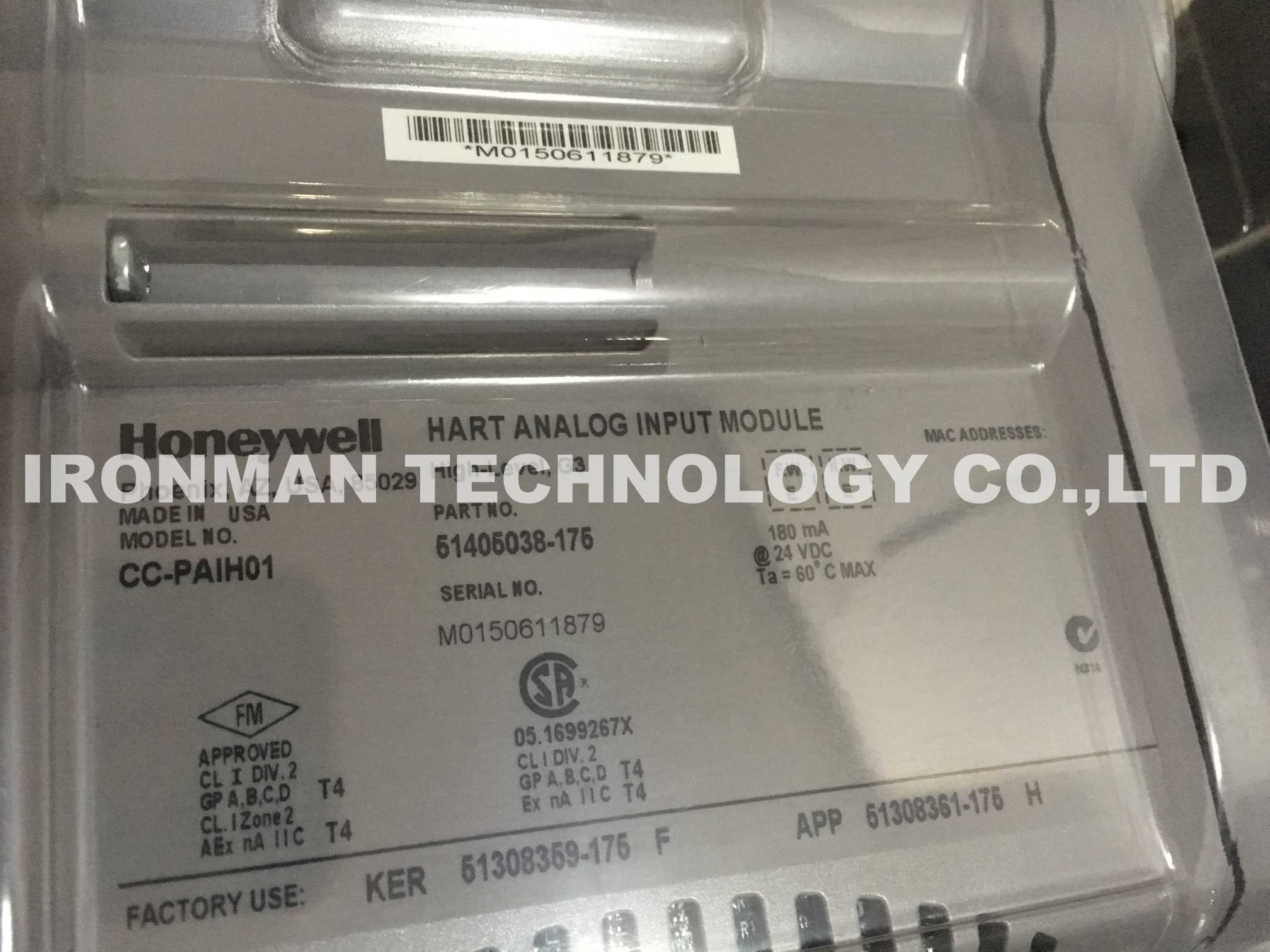 CC-PAIH01 51405038 175 PLC Control Module , Hart Analog Input Module