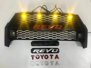 Best OEM Manufacturer Wholesale ABS Plastic Black Front Grill for Toyota Hilux Rocco Revo 2020 2021 wholesale