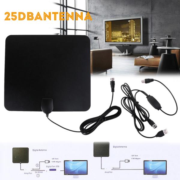 TV Antenna 2019 Latest Indoor Digital Amplified Television HDTV Antenna