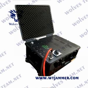 China 8543709200 Water Resistant 600W 433MHz Anti Drone Jammers on sale