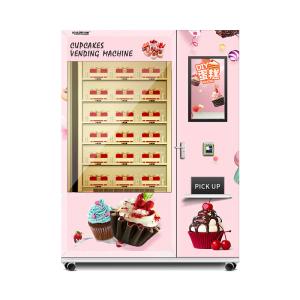 China 24h Self Service Automatic Cake Vending Machine Touch Screen Vending Machine For Cake on sale