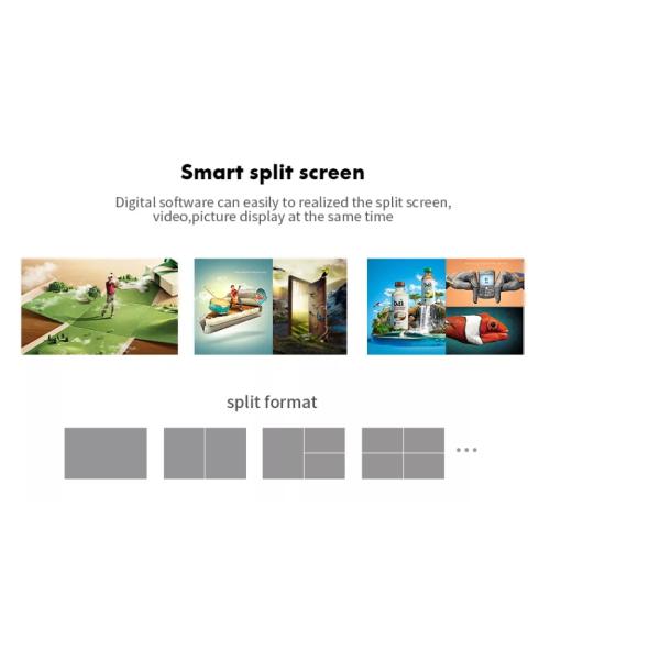 21.5 Inch Android Interactive Capacitive Touch Screen Kiosk Free Standing Style