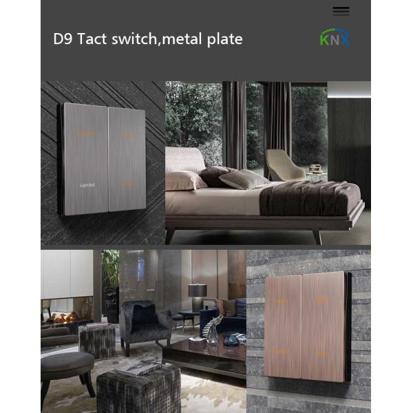British Standard Home Assistant Knx Switch , 3 Gang Smart Light Switch