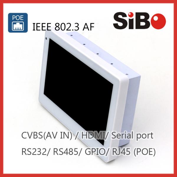 Cheap 7 Inch Android Monitor With Ethernet, WIFI, Web Browser For HVAC Control System for sale