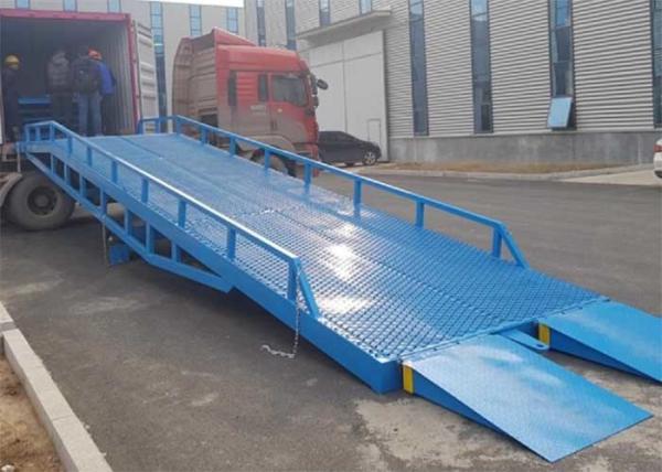 Cheap Reliable Mobile Loading Dock Ramps , Adjustable Loading Dock Ramp for sale