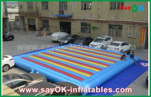 China 0.55mm PVC Inflatable Mat Bouncer For Children Playing Sports Game on sale