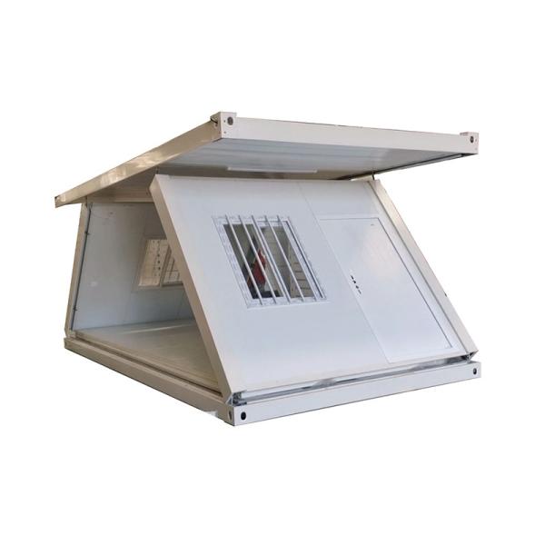 Cheap Customized Color Fast Food Container Shop in Quick Install 20ft Folding Container Office for sale