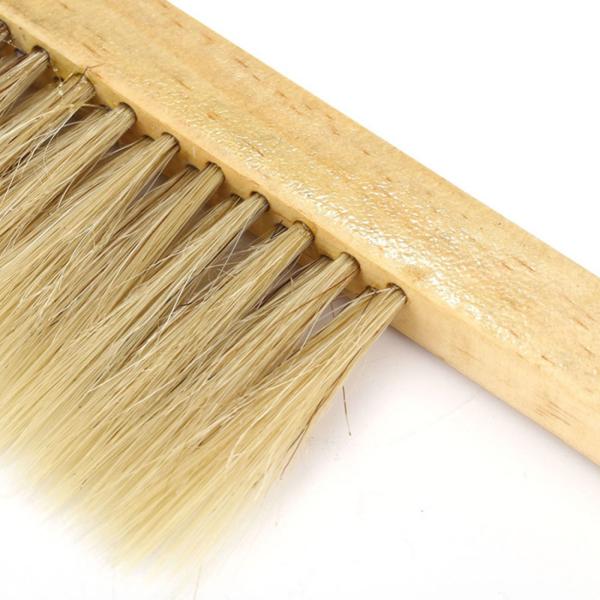Plastic Handle Honey Bee Brush Soft Bristles For Bee Hive Sweeping