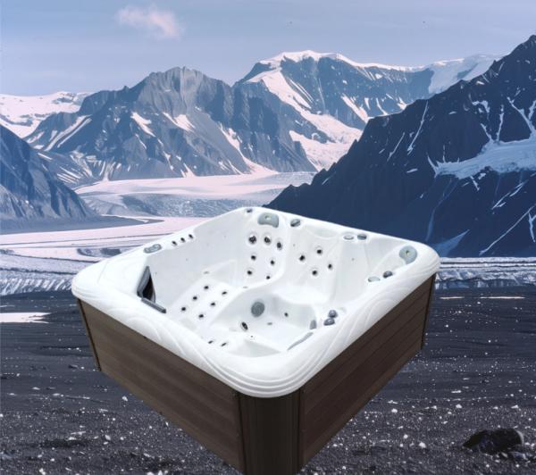 Cheap Outdoor Spa Pool Hydrotherapy Sauna Massage Hot Tub With Heating System for sale