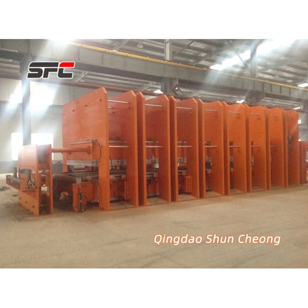 PLC Control Rubber Vulcanizing Press with Customizable Heating System and 400mm Cylinder Stroke