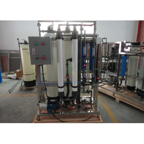 380V 1000LPH Water Purification Systems FRP / SS304 Ro Plant For Commercial