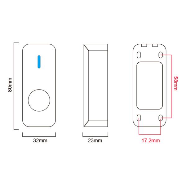 TOUCHLESS Exit Button(T3NT)