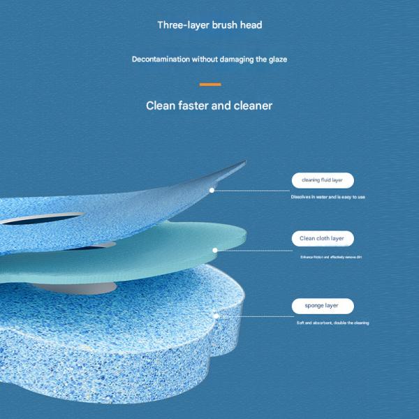 Convenient disposable toilet sponge refills designed for efficient cleaning and maintenance.