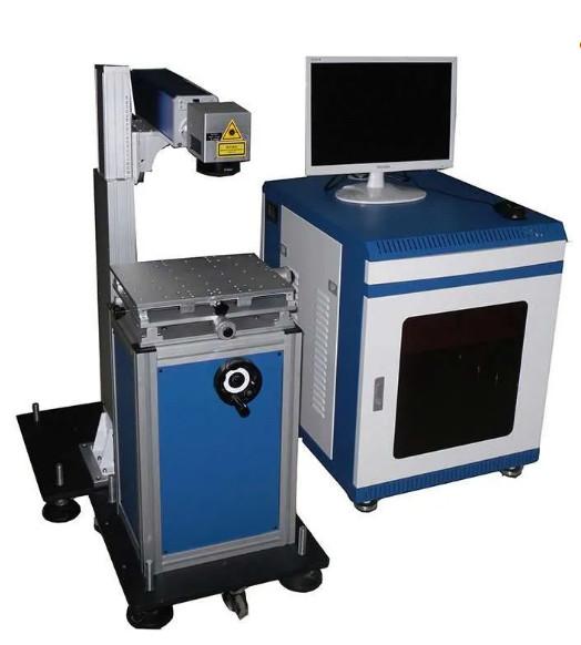 Cheap Desktop Fiber Laser Marking Machine Cabinet Type Metal Laser Engraver for sale