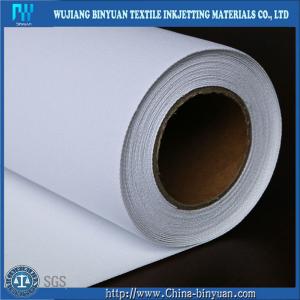 Best By-C8-A  380gsm Waterproof Matte Inkjet Poly Cotton Canvas fabric Roll Plotter wholesale