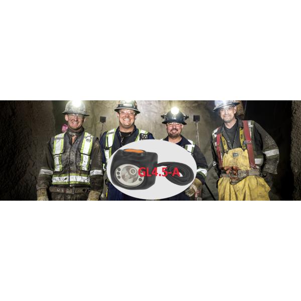 Flame Resistant Cordless Mining Lights 8000lux Brightness With 13-15 Hours Working Time