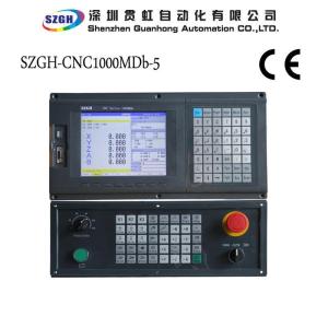 Best RS232 5 Axis CNC Router Controller With Hardware Travel Limit / PLC Program wholesale
