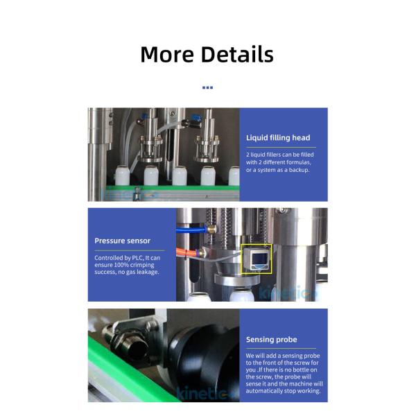 Packaging Type Semi Automatic BOV Bag on Valve Aerosol Filling Machine with High Filling Speed High Speed and Durable