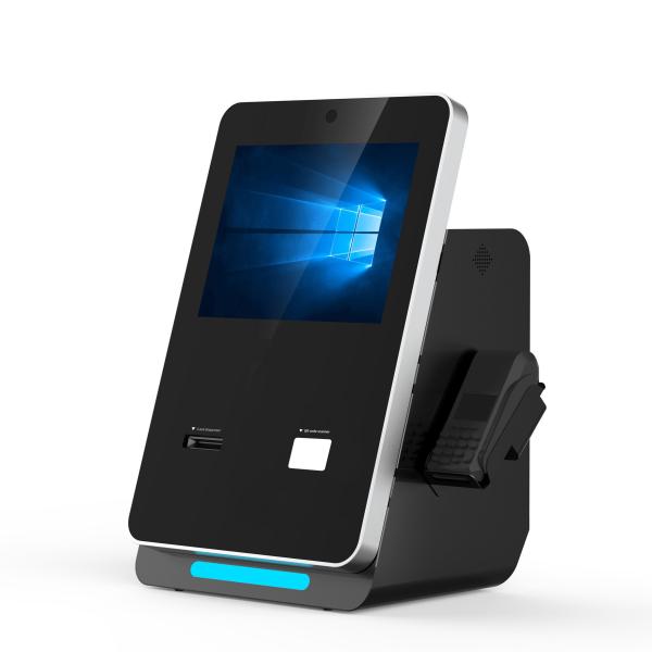 Cheap Encryption Biometric Security Check In Kiosk With Barcode QR Code ID Passport Scanner for sale