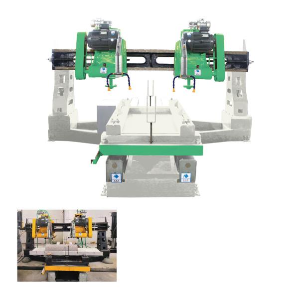 Cheap Four Blades 35kw 1500mm Stone Slab Cutting Machine For Granite Marble Column for sale