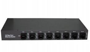 Cheap 100Mbps 100Base-Fx Fiber Optic Switch With 16 Port VLAN MAC for sale