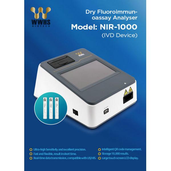 Hemoglobin Level HBA1C Rapid Test Kit Fluorescence Immunoassay 25T Package