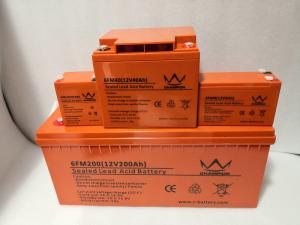 Best Multi Color Lead Acid Gel Battery , 2 Volte Gel Cell Deep Cycle Battery wholesale