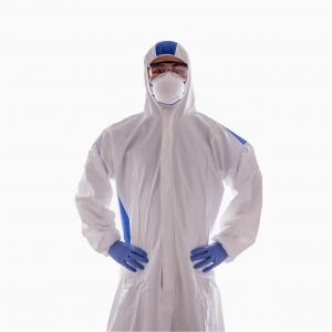 Best Dustproof Spray Cleanroom Paint Disposable Coverall Suit Waterproof Oil Resistant wholesale