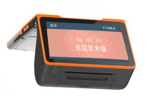 Best All In One Handheld Andriod POS Terminal Machine With Dual Screen IC Card Reader wholesale