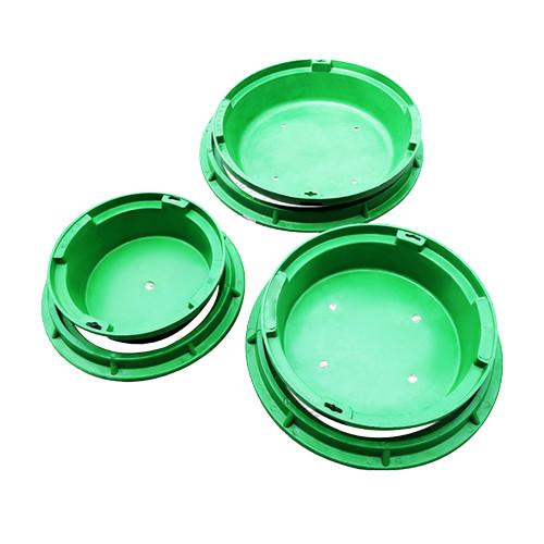 Cheap Composite Garden Sewer Cover , Weather Resistant FRP Circle Manhole Cover for sale