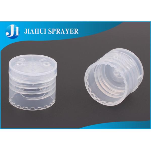 Silkscreen Printing Disc Top Cap , Plastic Dispensing Caps OEM Design 20-410