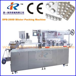 China DPB-260D Flat Plate Aluminum-Plastic/Aluminum-Aluminum Automatic Blister Packing Machine on sale