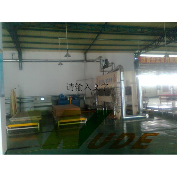 High Efficient Multilayer Lamination Machine Hot Press Applying Laminate On Plywood
