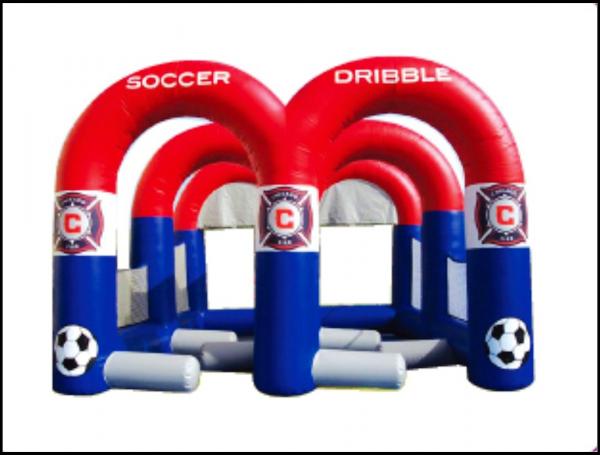 Original Design Soccer Ball Theme Inflatable Bounce Round Inflatable Bounce for Sale