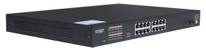 China Rack Mount Power Over Ethernet Switch , Industrial PoE Ethernet Switch on sale