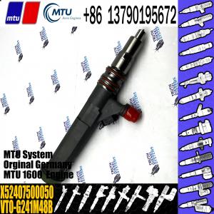 China Diesel Mechanical Diesel Injector VTO-G241M48B X52407500050 For MTU on sale
