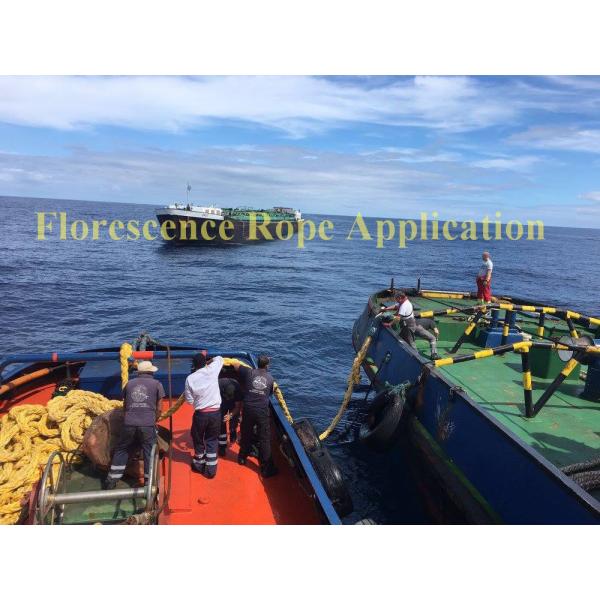 8 Strand Braided 56mm*220m Floating Polypropylene Rope for Ship Mooring Barging