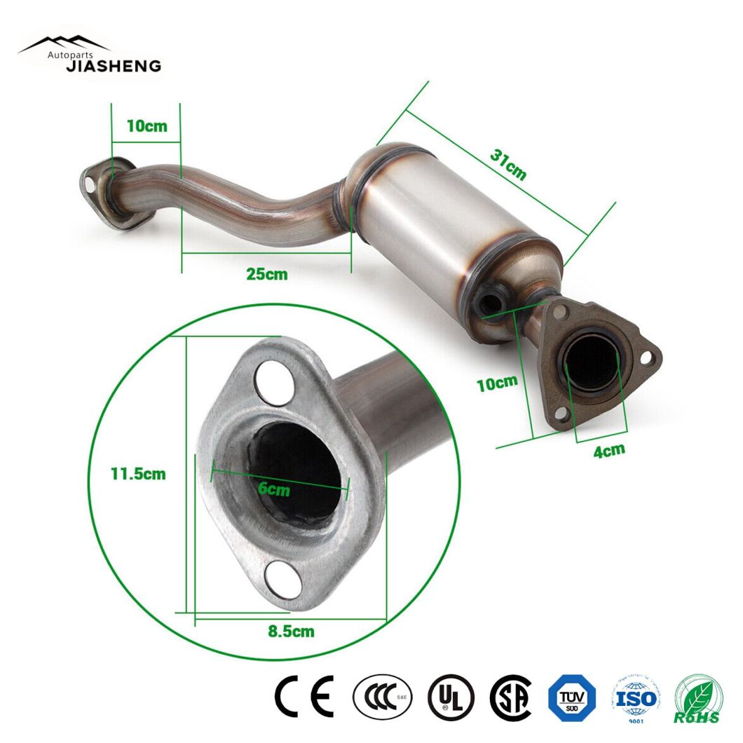 Honda Fit 1.5L L4 Factory Supply Auto Catalytic Converter Metal Motorcycle Parts Catalytic Converter