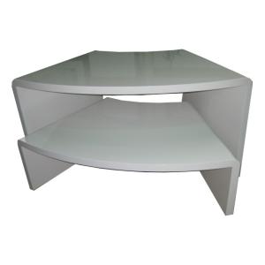 China 2 Layers MDF Wood Retail Display Nesting Tables on sale