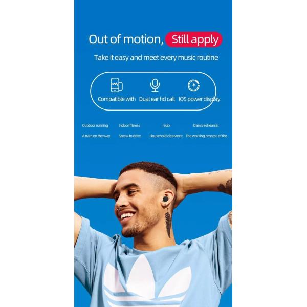 Mi Amazon 2020 Top Seller A6s Airdots in-Ear Earphone Bluetooth Headphone