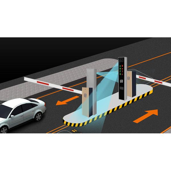 Smart LPR Parking Controller and LED Display System for Auto Vehicle Access