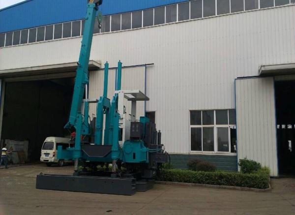 Cheap Silent Mini Pile Drill Rigs For Clay Soft Soil Sand Layer Energy Saving for sale