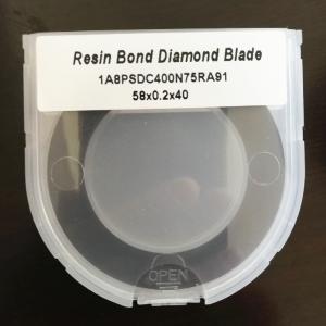 China Semiconductor Diamond Saw Blades , 0.2mm Wafer Dicing Blade on sale
