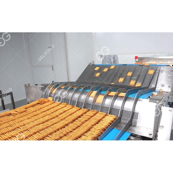 Biscuit Production Line Manufacturer Stainless Steel Biscuit Production Line, Efficient Cracker Making Machine