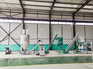 Simple Operation Customized Feed Pellet Production Line Simple Structure