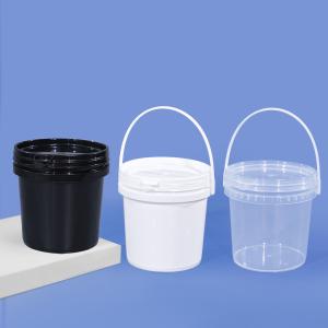1Liter Unbreakable Bucket With Handle for Kitchen Baking and Storing Food in Garden
