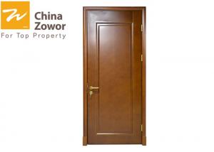 Best Custom Made Fire Rated Interior Doors / Residential Apartment Solid Wood Internal Fire Doors wholesale