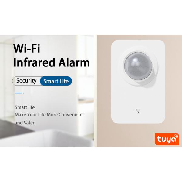 Smart Life Tuya Security System Burglar Alarm Sensor WiFi PIR Motion Sensor