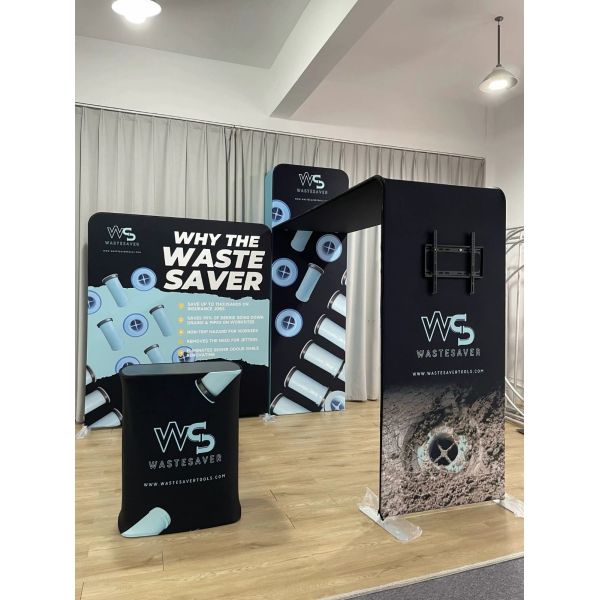 Portable Fabric Trade Show Booth System For Exhibitions And Events